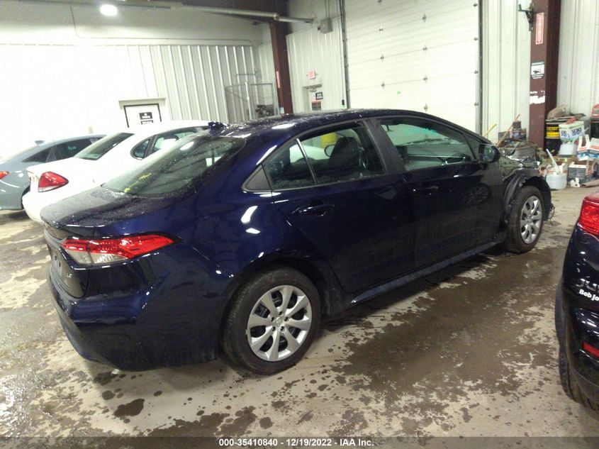 2022 TOYOTA COROLLA LE VIN: 5YFEPMAE6NP292639