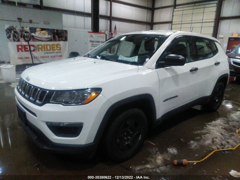 2020 JEEP COMPASS SPORT VIN: 3C4NJCABXLT118035