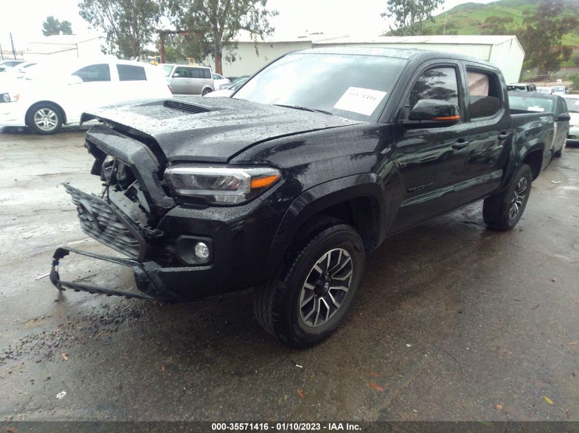 2022 TOYOTA TACOMA 4WD SR/SR5/TRD SPORT VIN: 3TMCZ5AN7NM506164