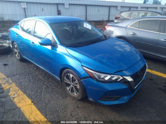 2021 NISSAN SENTRA SV VIN: 3N1AB8CV9MY314538