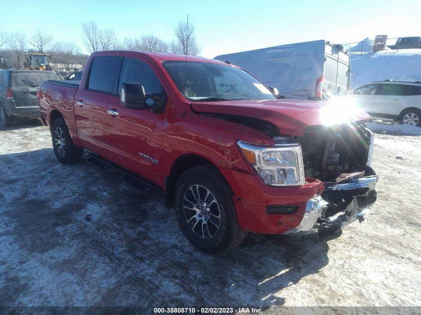 2021 NISSAN TITAN SV VIN: 1N6AA1EDXMN522191