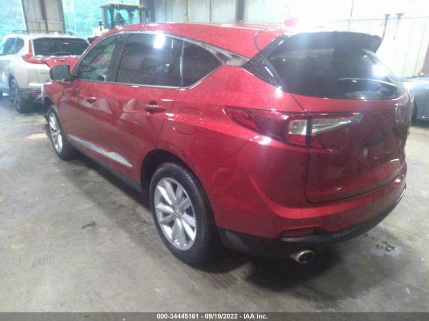 2021 ACURA RDX VIN: 5J8TC2H30ML031107