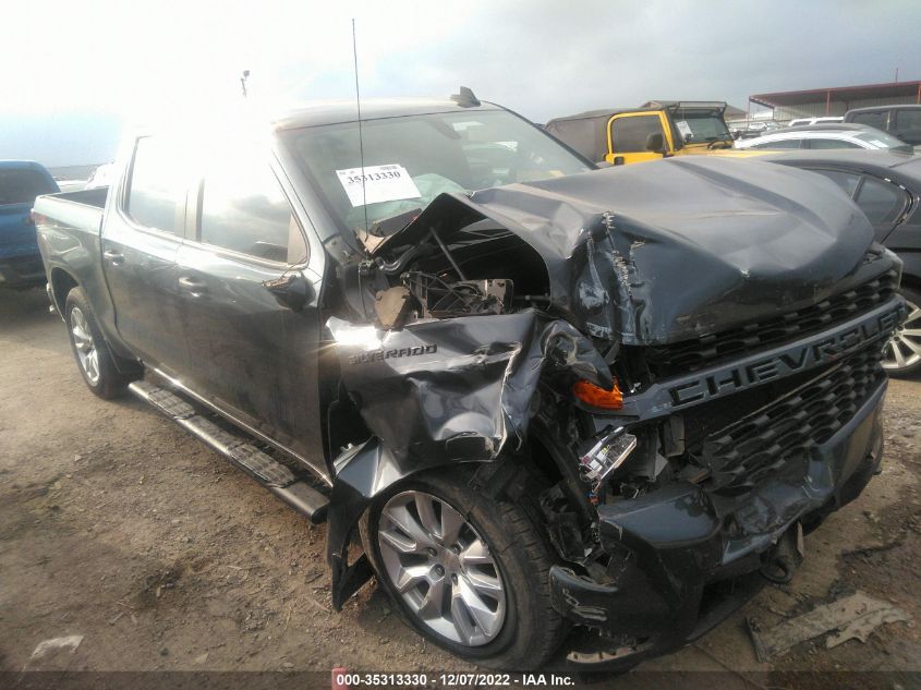 2021 CHEVROLET SILVERADO 1500 CUSTOM VIN: 1GCPWBEK6MZ220585