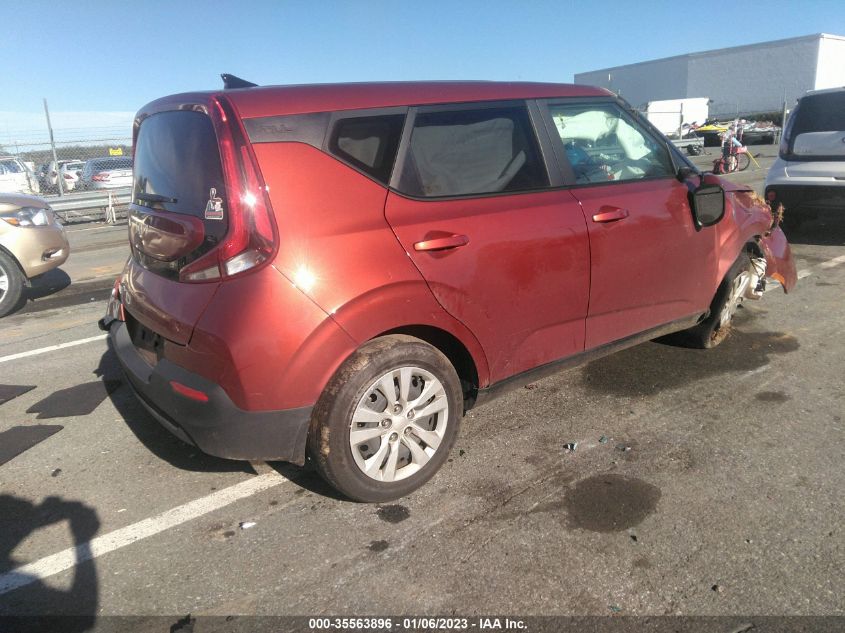 2022 KIA SOUL LX VIN: KNDJ23AU9N7816821