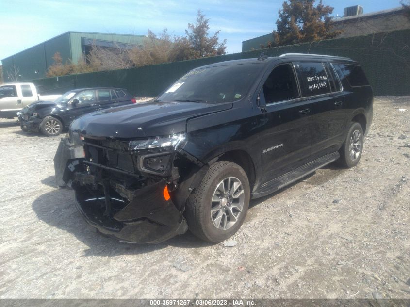 2022 CHEVROLET SUBURBAN LT VIN: 1GNSKCKD0NR314438