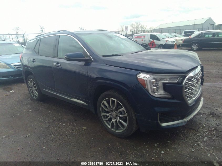 2022 GMC TERRAIN DENALI VIN: 3GKALXEV5NL188361