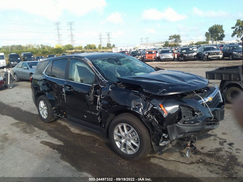 2022 CHEVROLET EQUINOX LT VIN: 3GNAXJEV2NL175314