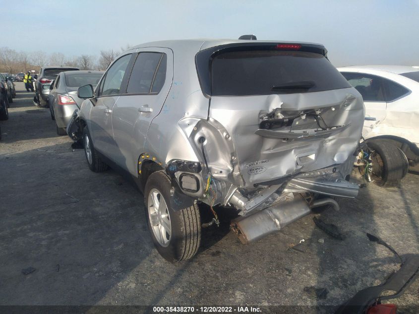 2022 CHEVROLET TRAX LS VIN: KL7CJNSM4NB544484