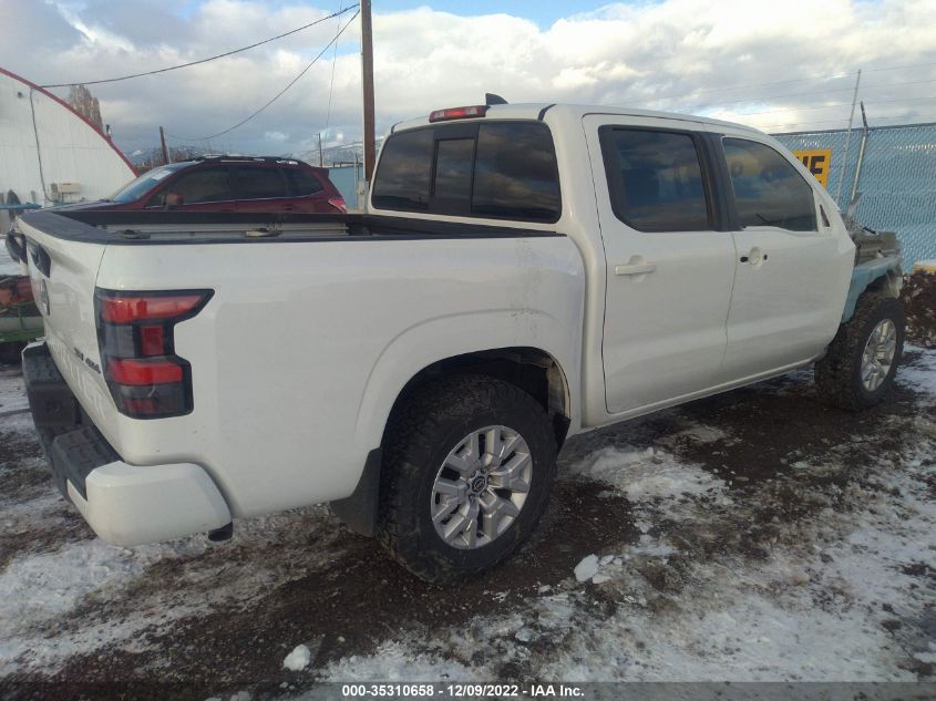 2022 NISSAN FRONTIER SV VIN: 1N6ED1EK6NN632647