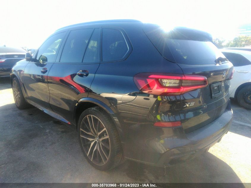 2022 BMW X5 XDRIVE40I VIN: 5UXCR6C07N9J87076