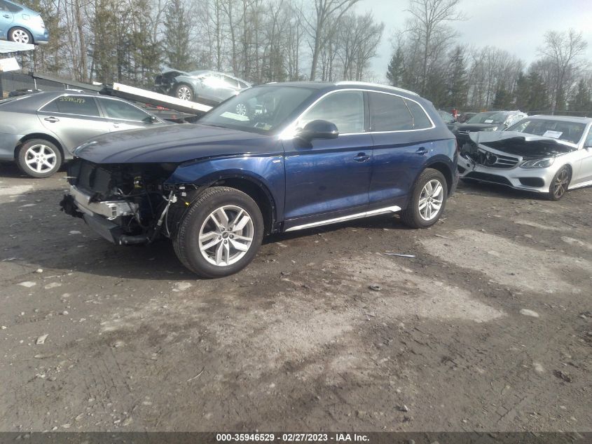 2022 AUDI Q5 S LINE PREMIUM VIN: WA1GAAFY6N2080988
