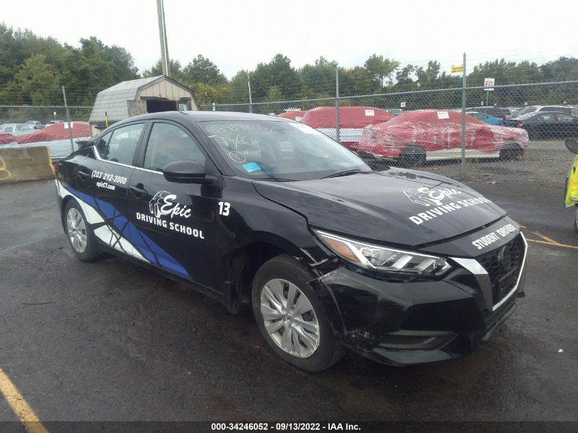 2021 NISSAN SENTRA S VIN: 3N1AB8BV8MY245617