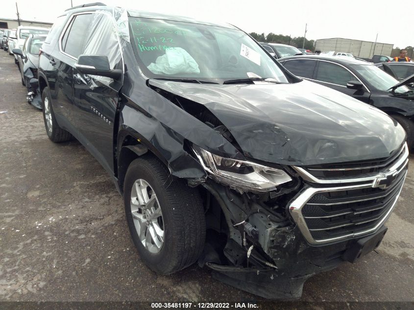 2021 CHEVROLET TRAVERSE LT CLOTH VIN: 1GNERGKW2MJ148986