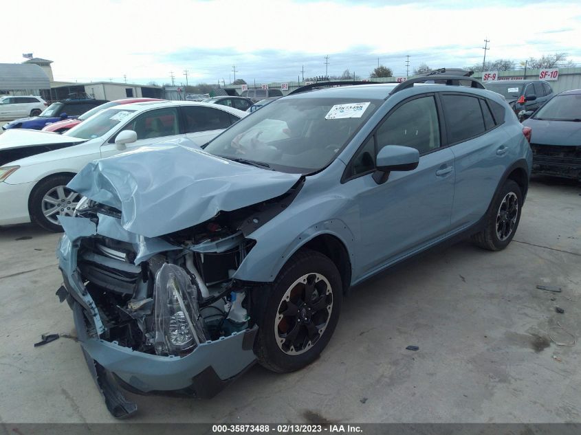 2022 SUBARU CROSSTREK PREMIUM VIN: JF2GTAPC8NH223022