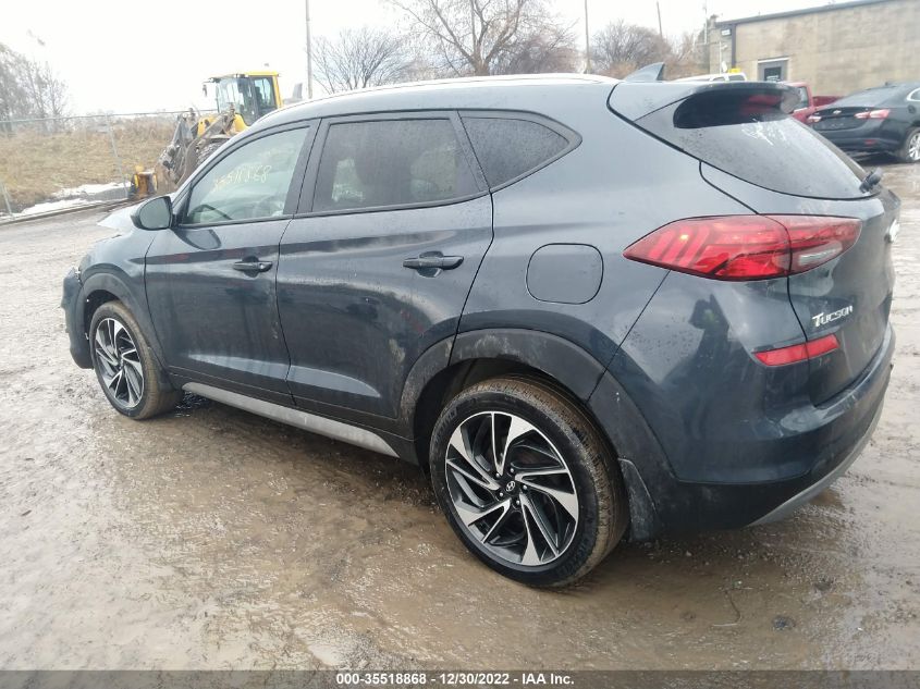 2021 HYUNDAI TUCSON SPORT VIN: KM8J3CAL2MU282836