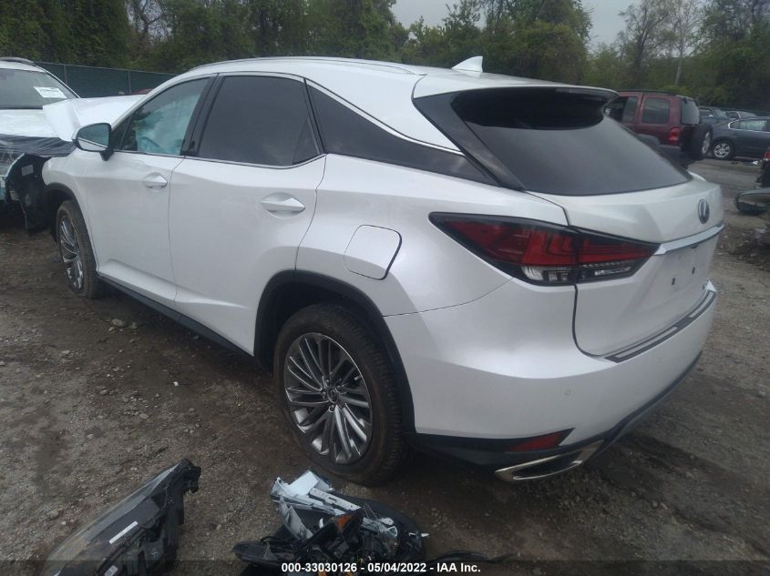 2020 LEXUS RX VIN: 2T2JZMDA0LC249487