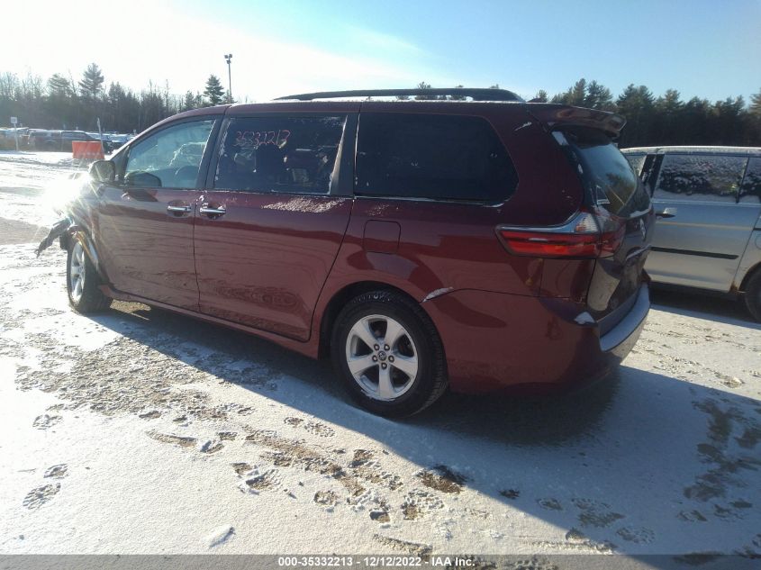 2020 TOYOTA SIENNA LE VIN: 5TDKZ3DC8LS034662