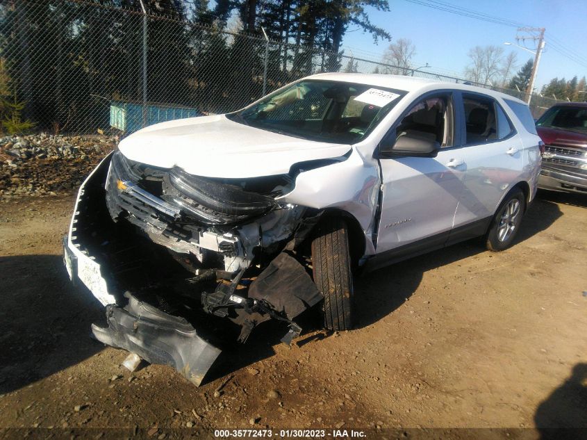 2022 CHEVROLET EQUINOX LS VIN: 3GNAXSEV6NS176302