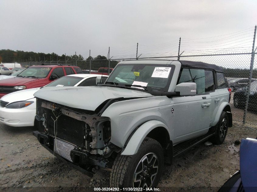 2021 FORD BRONCO BASE/BIG BEND VIN: 1FMEE5DP9MLA66669