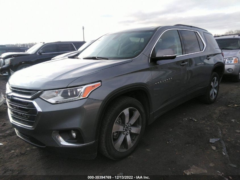 2021 CHEVROLET TRAVERSE LT LEATHER VIN: 1GNERHKW1MJ164070
