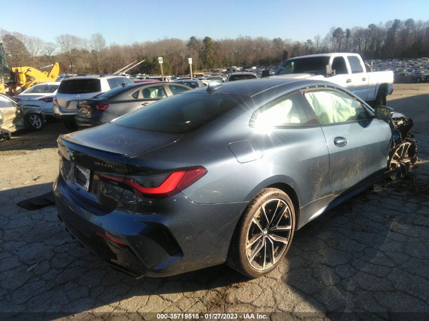 2022 BMW 4 SERIES M440I XDRIVE VIN: WBA13AR05NCJ51987