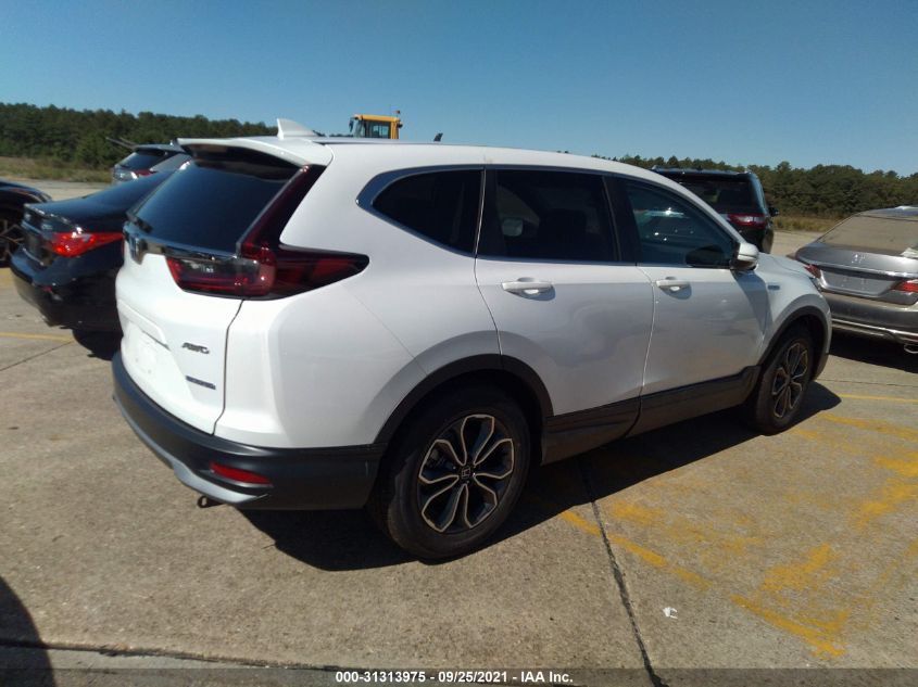 2021 HONDA CR-V HYBRID EX-L VIN: 7FART6H86ME018669