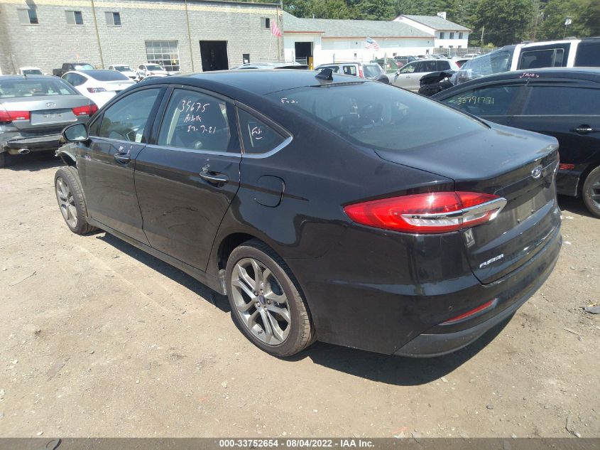2020 FORD FUSION SEL VIN: 3FA6P0CD2LR131817