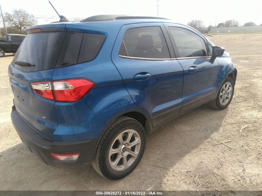 2021 FORD ECOSPORT SE VIN: MAJ3S2GE4MC397677