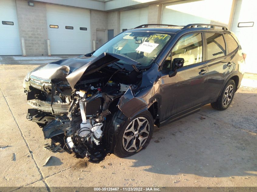 2022 SUBARU FORESTER PREMIUM VIN: JF2SKAEC9NH503869
