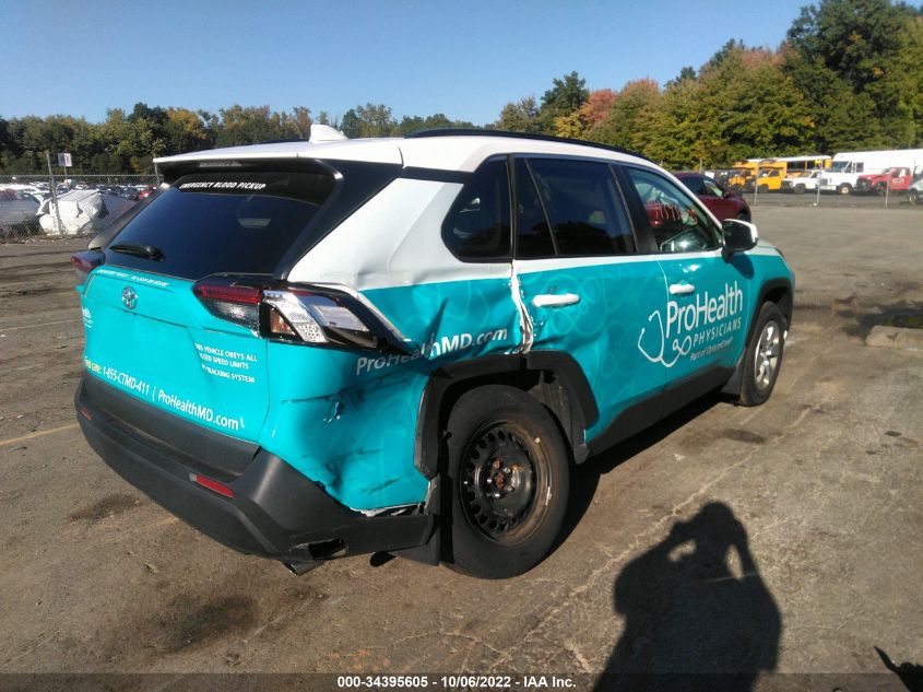 2021 TOYOTA RAV4 LE VIN: 2T3G1RFVXMC220221