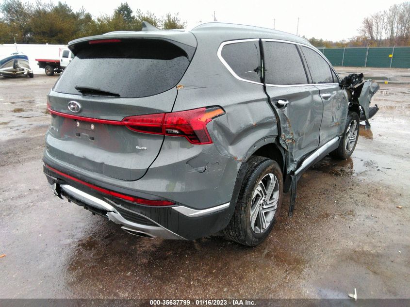 2022 HYUNDAI SANTA FE SEL VIN: 5NMS6DAJ3NH407727
