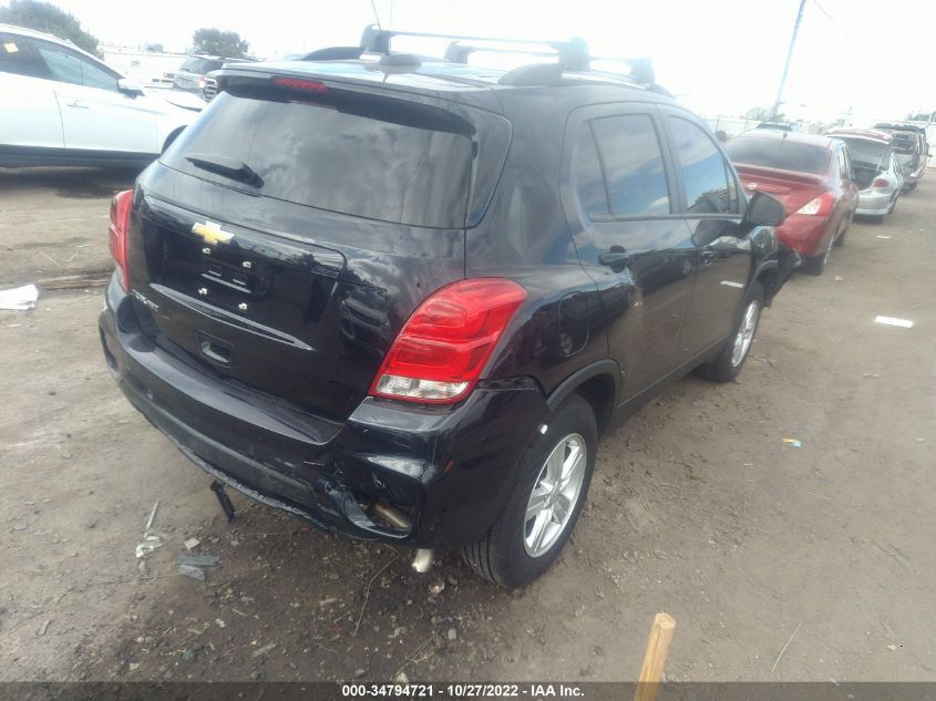 2022 CHEVROLET TRAX LT VIN: KL7CJPSM6NB506976