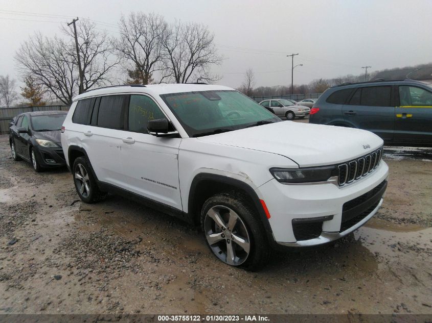 2021 JEEP GRAND CHEROKEE L LIMITED VIN: 1C4RJKBG9M8171329