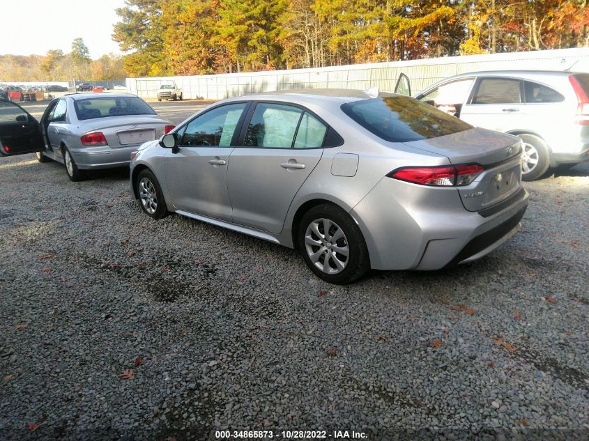 2021 TOYOTA COROLLA LE VIN: 5YFEPMAE9MP171831