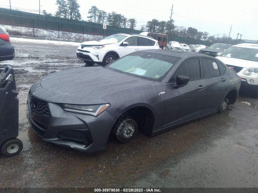 2022 ACURA TLX W/A-SPEC PACKAGE VIN: 19UUB6F52NA000182