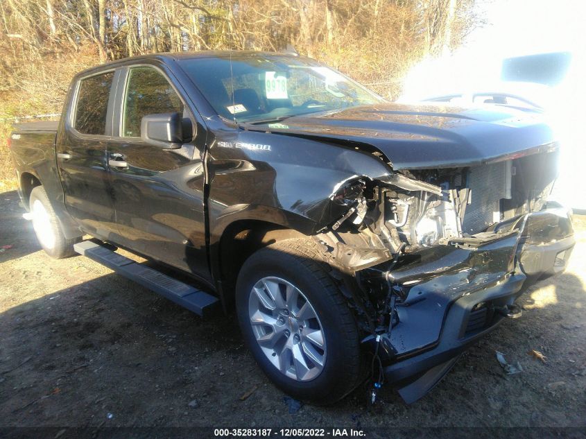 2021 CHEVROLET SILVERADO 1500 CUSTOM VIN: 1GCPYBEH0MZ128984