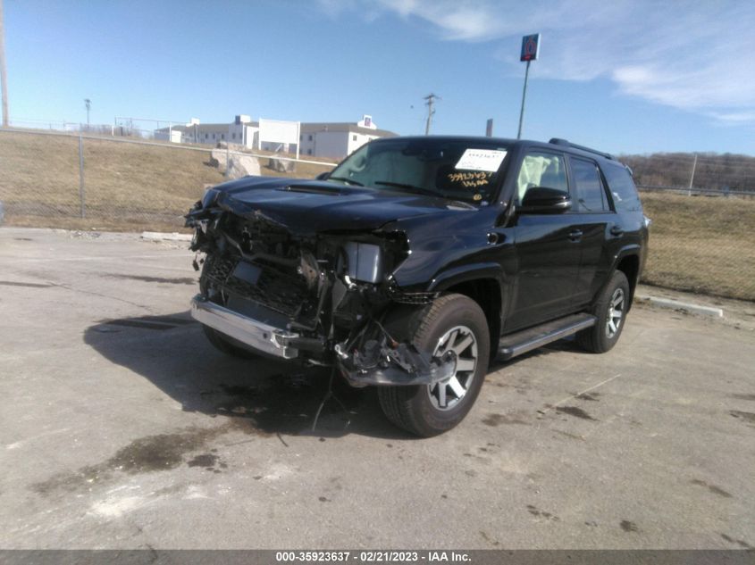 2022 TOYOTA 4RUNNER TRD OFF ROAD PREMIUM VIN: JTERU5JR4N6071871