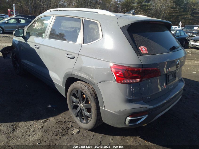 2022 VOLKSWAGEN TAOS SE VIN: 3VVPX7B23NM017544