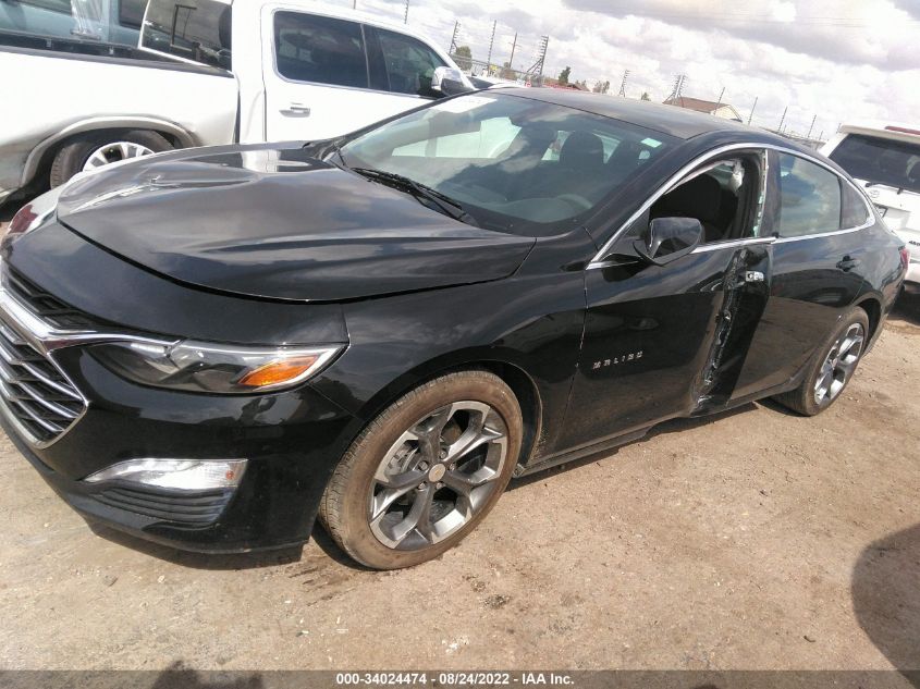 2021 CHEVROLET MALIBU LT VIN: 1G1ZD5ST3MF073083