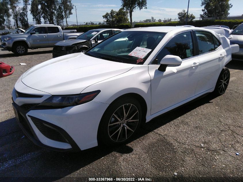 2022 TOYOTA CAMRY SE VIN: 4T1G11AK2NU055403