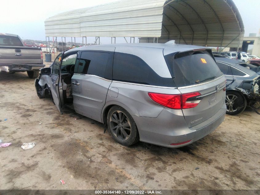 2022 HONDA ODYSSEY ELITE VIN: 5FNRL6H97NB003782