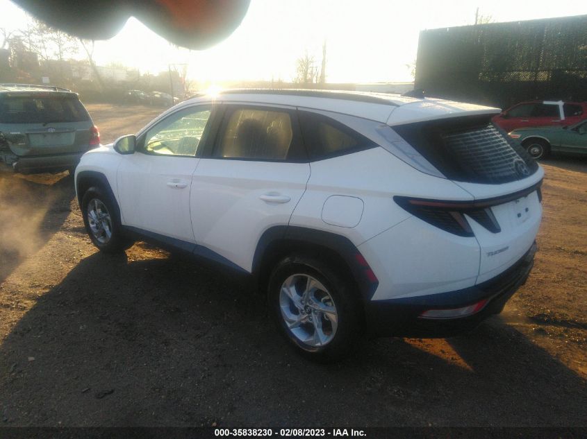 2022 HYUNDAI TUCSON SEL VIN: 5NMJBCAE1NH074660