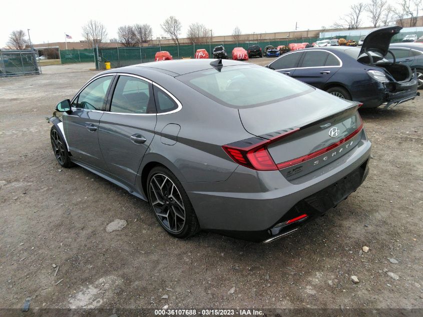 2022 HYUNDAI SONATA N LINE VIN: KMHL14JC2NA225026
