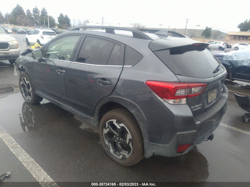2022 SUBARU CROSSTREK LIMITED VIN: JF2GTHNC7NH281649