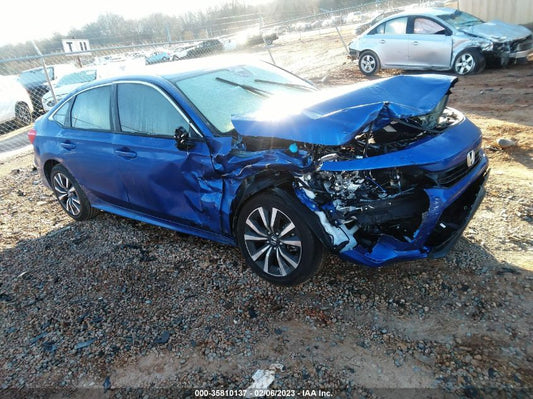 2023 HONDA CIVIC SEDAN EX VIN: 2HGFE1F7XPH301615