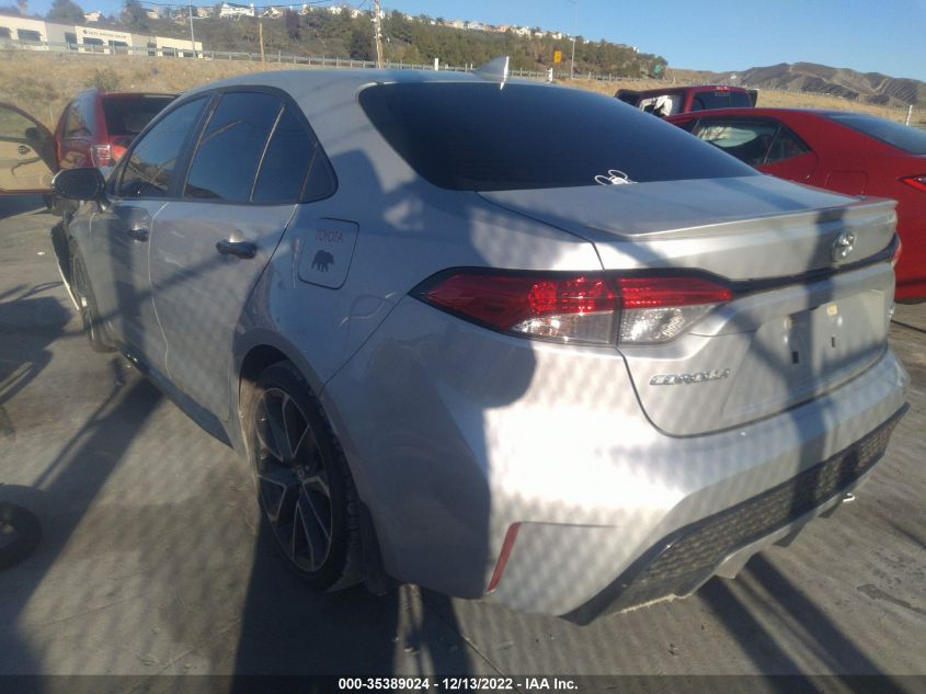 2021 TOYOTA COROLLA SE/NIGHTSHADE/APEX SE VIN: 5YFS4MCE7MP094238