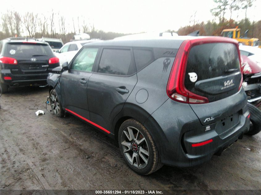 2022 KIA SOUL TURBO VIN: KNDJ53AF5N7805372