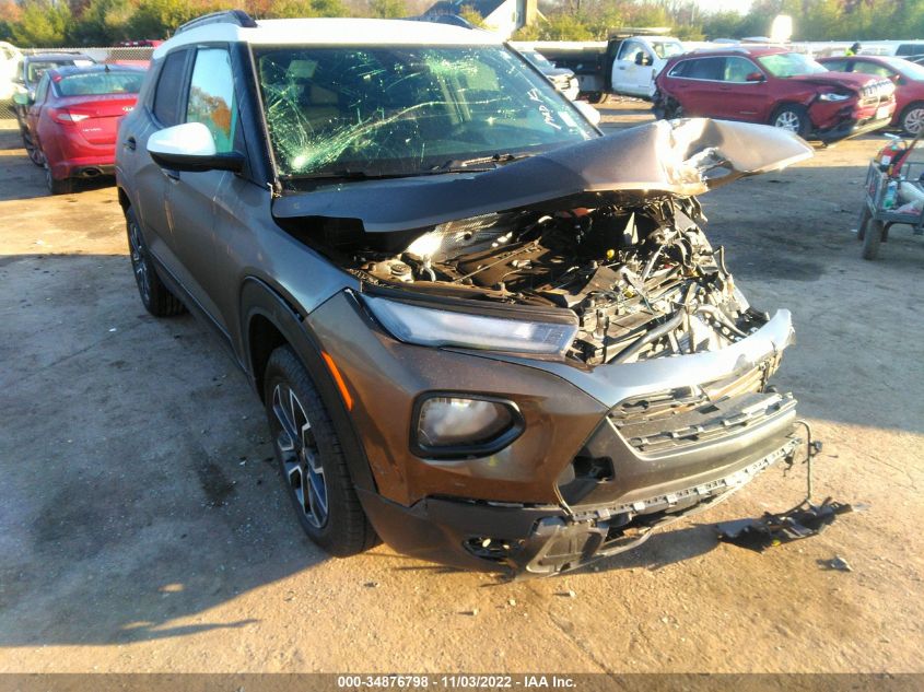 2022 CHEVROLET TRAILBLAZER ACTIV VIN: KL79MVSL1NB072270