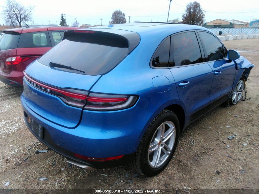2020 PORSCHE MACAN VIN: WP1AA2A54LLB08730