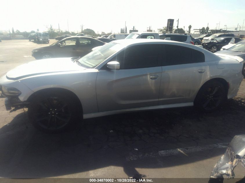 2022 DODGE CHARGER GT VIN: 2C3CDXHG5NH148549